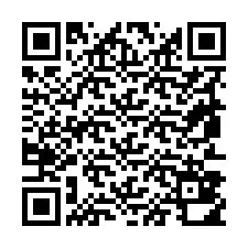 Código QR para número de telefone +19853810611