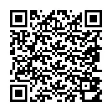 QR-koodi puhelinnumerolle +19853810666