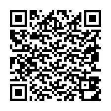 QR-koodi puhelinnumerolle +19853810824