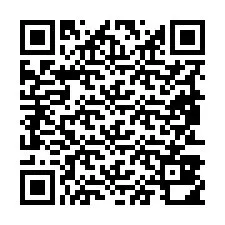 QR-koodi puhelinnumerolle +19853810976