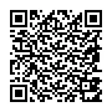 QR Code pour le numéro de téléphone +19853811064