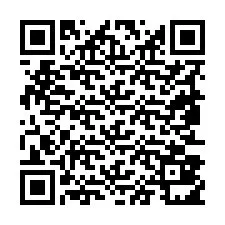 Código QR para número de telefone +19853811398