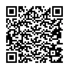 QR Code pour le numéro de téléphone +19853811503