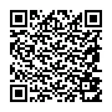 Código QR para número de telefone +19853811770