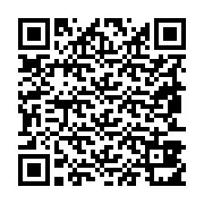 Código QR para número de telefone +19853811824