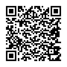 Código QR para número de teléfono +19853811937