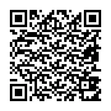 Código QR para número de telefone +19853811947