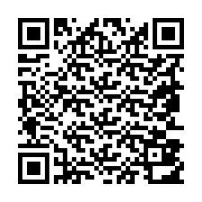Código QR para número de telefone +19853812338