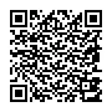 Codice QR per il numero di telefono +19853813014