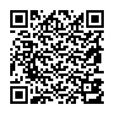 QR Code pour le numéro de téléphone +19853813041