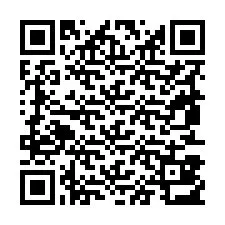 QR Code สำหรับหมายเลขโทรศัพท์ +19853813080