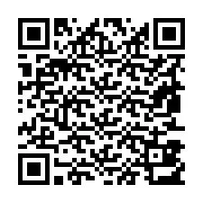 QR kód a telefonszámhoz +19853813085