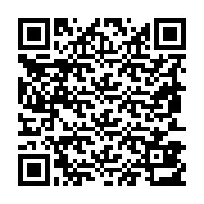 Codice QR per il numero di telefono +19853813114