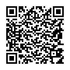 Código QR para número de teléfono +19853814135