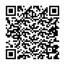 QR-koodi puhelinnumerolle +19853819046