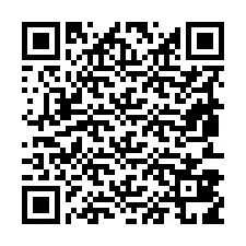 QR kód a telefonszámhoz +19853819105