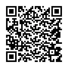 QR Code สำหรับหมายเลขโทรศัพท์ +19853819539