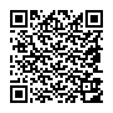 QR-code voor telefoonnummer +19853902138