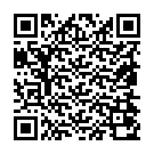 Código QR para número de teléfono +19854070089