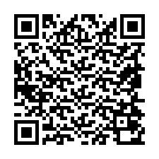 QR kód a telefonszámhoz +19854070129