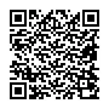 Codice QR per il numero di telefono +19854070217