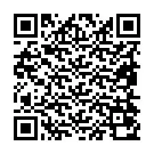 QR kód a telefonszámhoz +19854070423