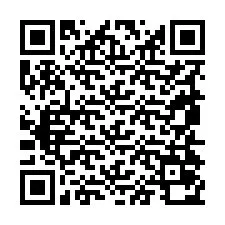 Código QR para número de telefone +19854070470