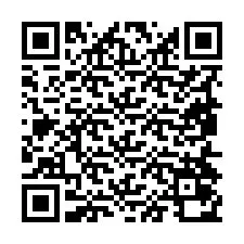 Código QR para número de telefone +19854070616