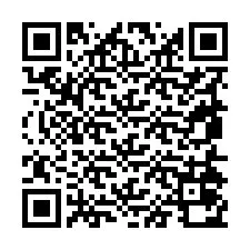 QR kód a telefonszámhoz +19854070810