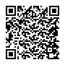 QR kód a telefonszámhoz +19854070959