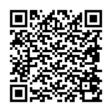 Codice QR per il numero di telefono +19854070982