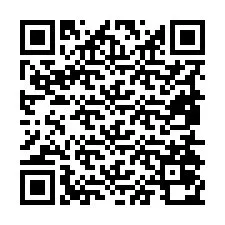 QR kód a telefonszámhoz +19854070983