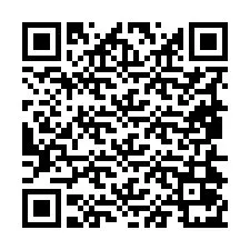 QR kód a telefonszámhoz +19854071056