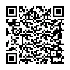 QR Code pour le numéro de téléphone +19854071191