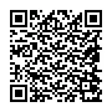 Codice QR per il numero di telefono +19854071229