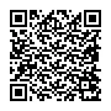 Codice QR per il numero di telefono +19854071646