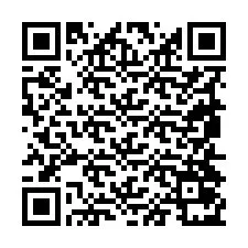 QR kód a telefonszámhoz +19854071674