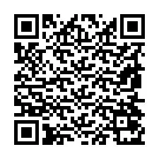 QR kód a telefonszámhoz +19854071685