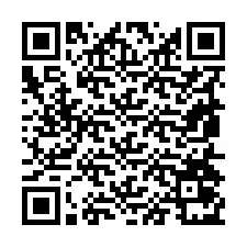 QR kód a telefonszámhoz +19854071745