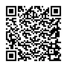 QR-код для номера телефона +19854072001