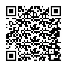 QR-код для номера телефона +19854072069