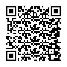 QR kód a telefonszámhoz +19854072088