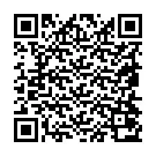 QR код за телефонен номер +19854072258