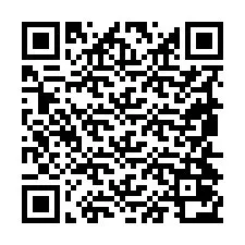 QR kód a telefonszámhoz +19854072274