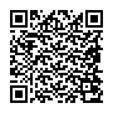 Código QR para número de teléfono +19854072476