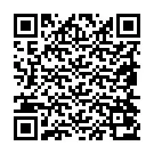 Código QR para número de telefone +19854072628