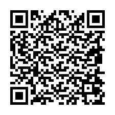 Código QR para número de teléfono +19854075144