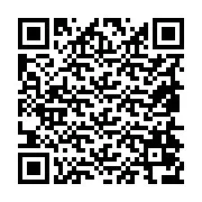 Codice QR per il numero di telefono +19854076549