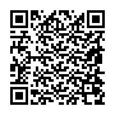 QR Code pour le numéro de téléphone +19854078155