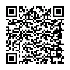 QR-код для номера телефона +19854079898